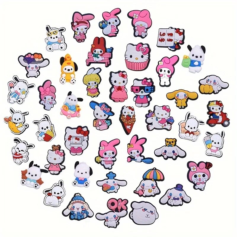 Sanrio Shoe Charms (6 Pack)